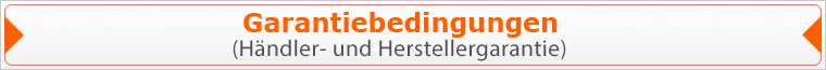 Bedingungen 5 Jahres Garantie